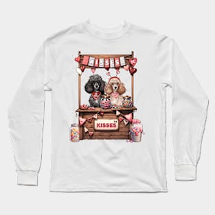 My Poodle Is My Valentine Long Sleeve T-Shirt